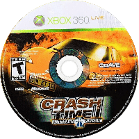 Crash Time PAL Xbox 360 PAL box art